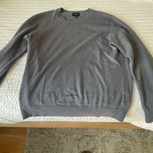 Club Monaco Men's Gray Blue Sweater